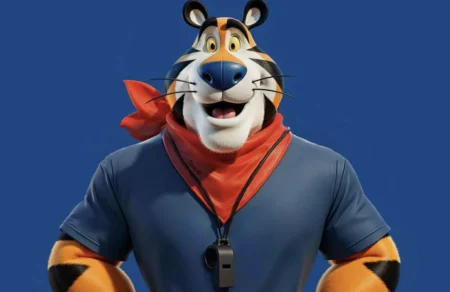 Tigre Tony vira 3D com ajuda da inteligência artificial 07. Tigre Tony vira 3D com ajuda da inteligencia artificial