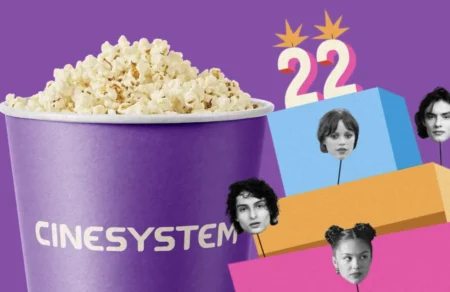 44. ingresso gratis 22 anos cinesystem