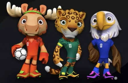 130. mascotes oficiais copa 2026