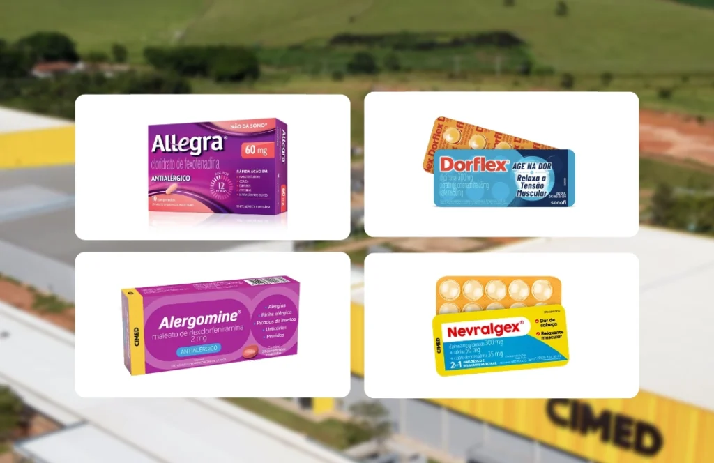 Sanofi Medley processa Cimed por copiar embalagens de Allegra e Dorflex