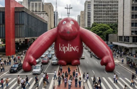 58. Kipling macaco gigante na Avenida Paulista