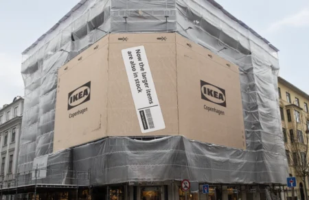 IKEA transforma Copenhague em embalagem gigante 78. ikea copenhague embalagem gigante campanha