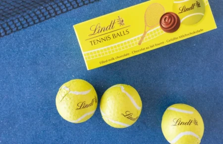 85. lindt bolas tenis chocolate australian open