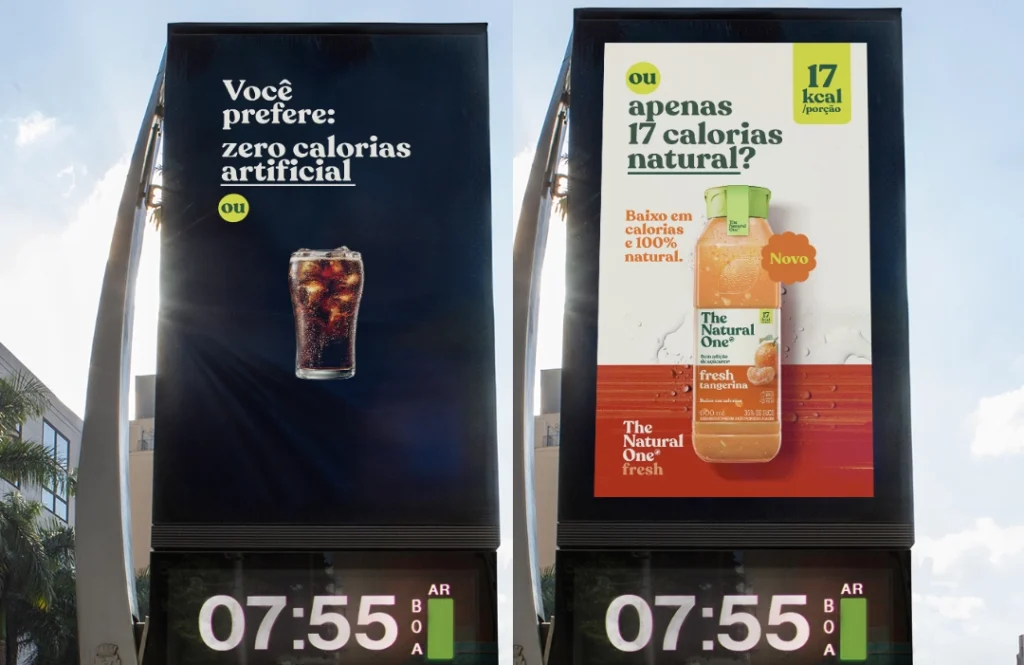 Natural One expõe o que refrigerantes zero escondem de você