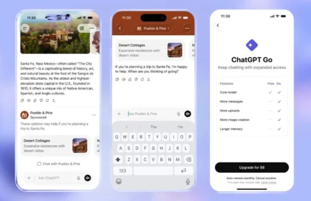 OpenAI começa a veicular anúncios ao ChatGPT gratuito 154. openai anuncios chatgpt gratuito