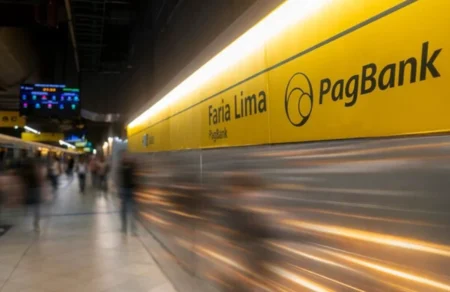 PagBank agora tem o naming rights da Estação Faria Lima 286. pagbank faria lima