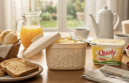 Qualy vai distribuir 500 mil porta-margarinas dos anos 90 334. qualy porta margarina