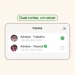 341. duas contas whatsapp 1200