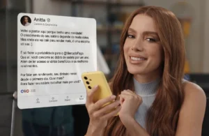 Anitta volta usar o LinkedIn para dar prêmio de R$ 60 mil a funcionários CLT