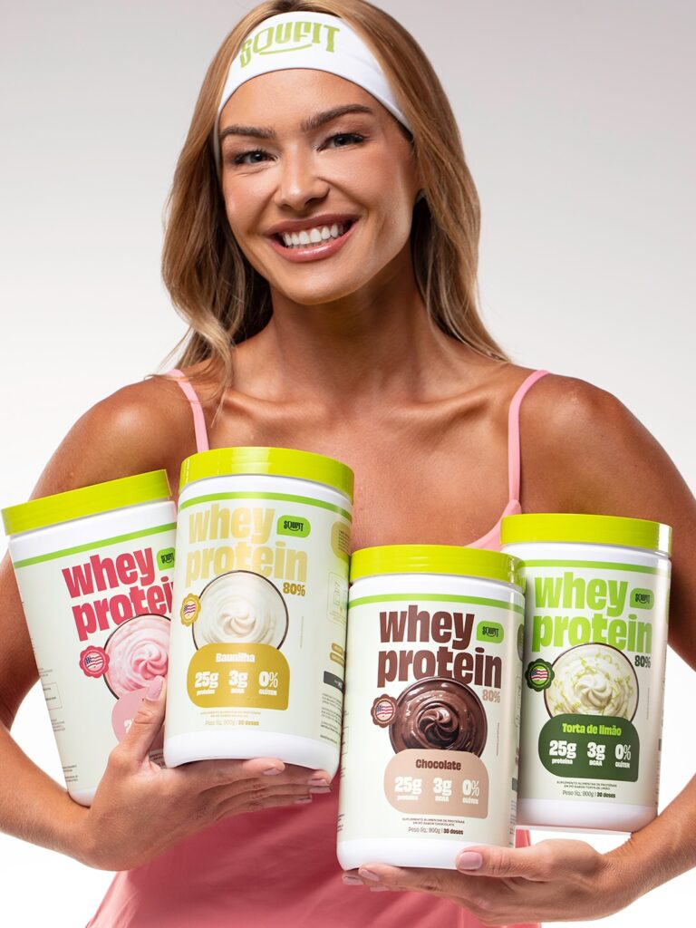 Soufit lança linha Performance e redefine suplementação no Brasil 2 Rotina saudavel sem complicacoes E isso que nosso whey protein entrega 👉25g de proteina acim