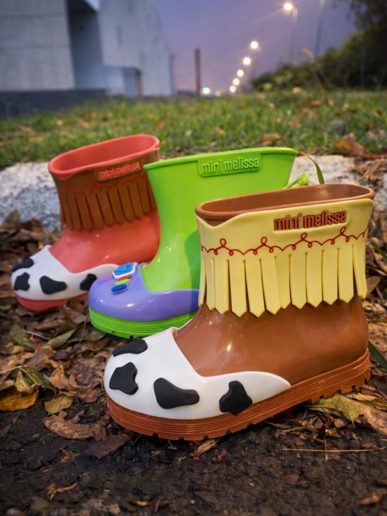 Melissa lança botas inspiradas em Toy Story 2 melissa toy story 4
