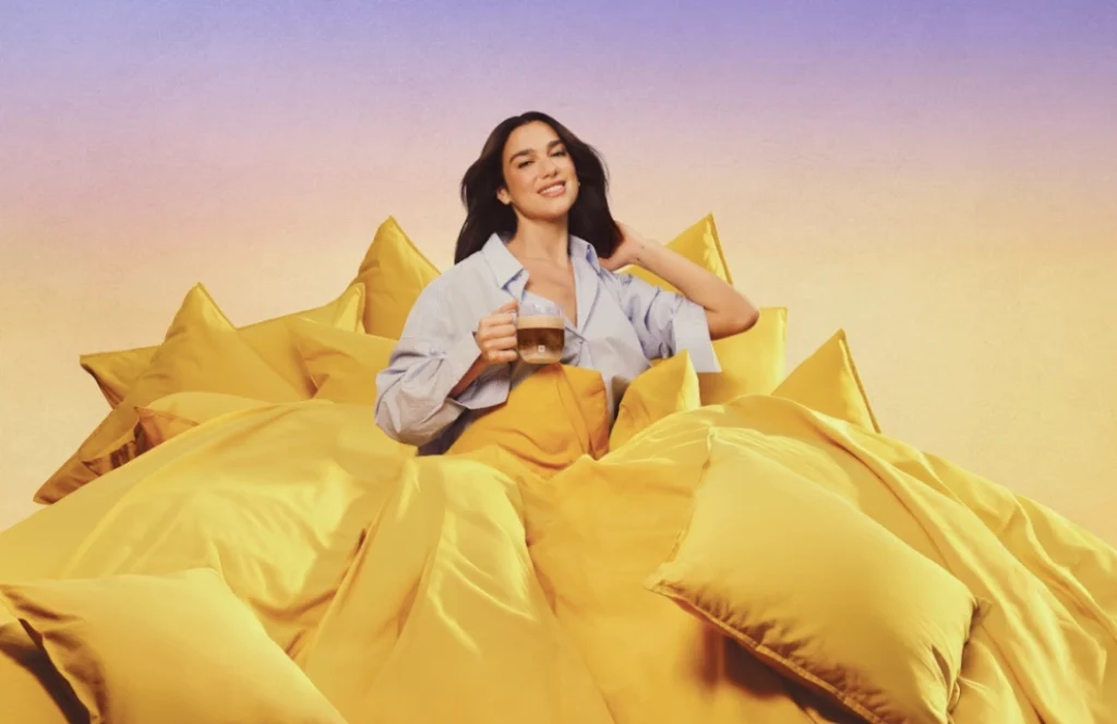 Nespresso lança campanha global com Dua Lipa 06. nespresso dua lipa