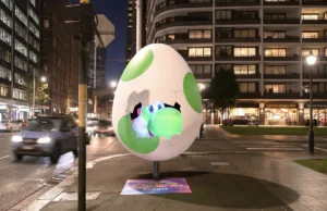 Ovos gigantes de Yoshi são vistos nas ruas de Sidney 12. ovos yoshi sidney