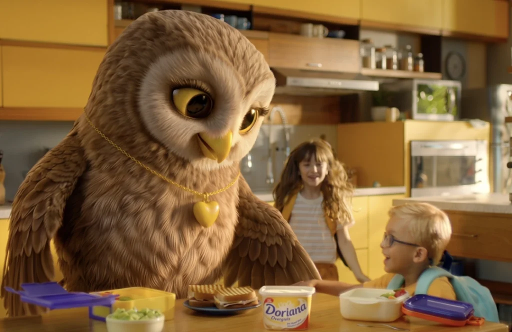 13. doriana cremosa mae coruja