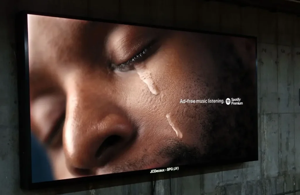 Spotify fez uma campanha com emoções sendo interrompidas por anúncios 389. spotify campanha emocoes anuncios 1200