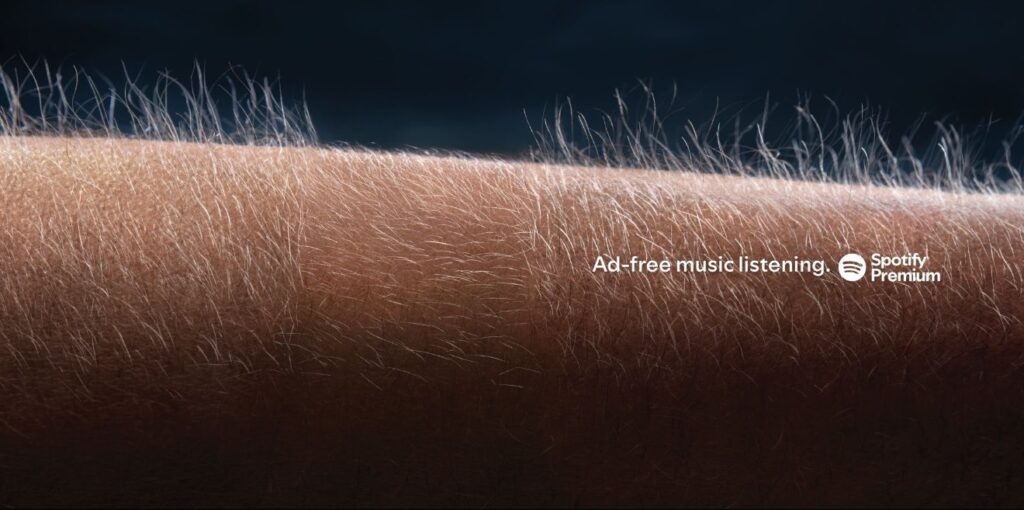 Ad free music listening Spotify Premium 1