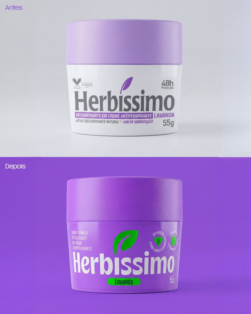 Herbíssimo apresentou uma nova identidade visual e novos produtos 3 Um potinho de autoestimissima. A embalagem de @herbissimo nasceu como resposta a um desafio est 1 1