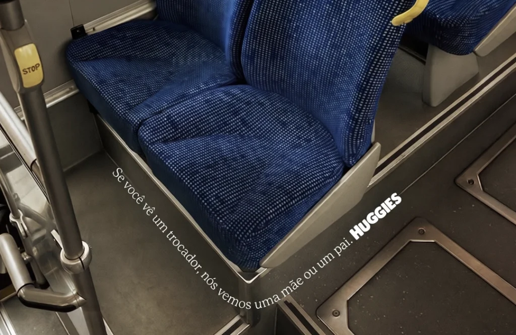 Huggies faz anúncios com lugares inusitados de trocadores 1 huggies trocadores inusitados 3