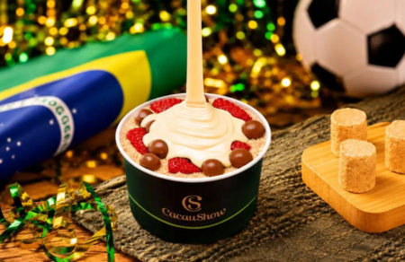 Cacau Show lança fondues temáticos para a Copa do Mundo Cacau Show lança fondues temáticos para a Copa do Mundo