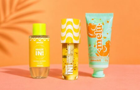 Melu lança Pistachill e Made In Banana, 2 linhas gourmand com fragrâncias irresistíveis para o autocuidado.