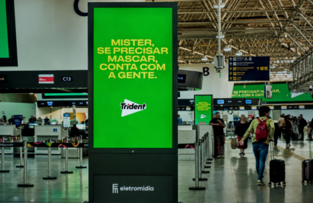 Trident Domina o Galeão com 133 Peças de OOH para o Mister Trident espalhou 133 peças de OOH no Galeão para homenagear o "Mister" e entrar na maior conversa do futebol brasileiro.