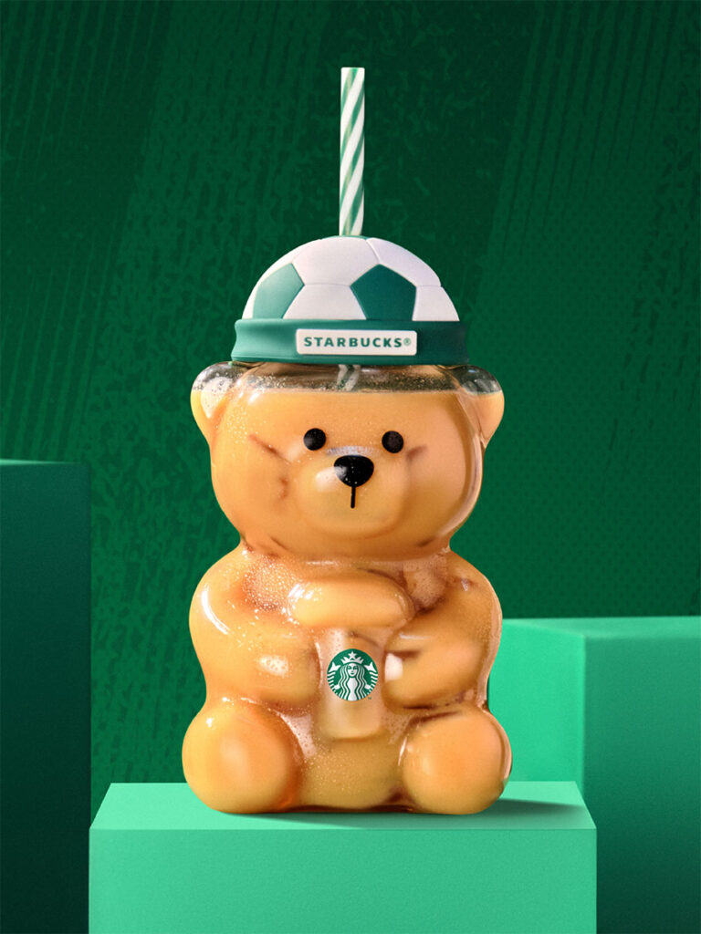 Bearista Starbucks volta ao Brasil em edição esportiva limitada 1 A Starbucks traz de volta o Bearista ao Brasil em edição limitada esportiva. Disponível a partir de 11 de junho por R$ 199,90.