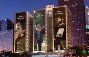 Apple faz OOH para falar da resistência do iPhone 70. apple faz ooh resistencia iphone
