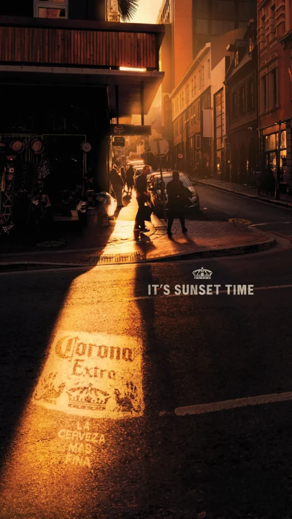 Corona usa sombras do pôr do sol como anúncio 4 corona sun shadows soleil ombres bouteilles 2.jpg 1