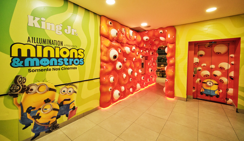 Burger King usa impressão 3D inédita no Brasil em loja dos Minions na Avenida Paulista.