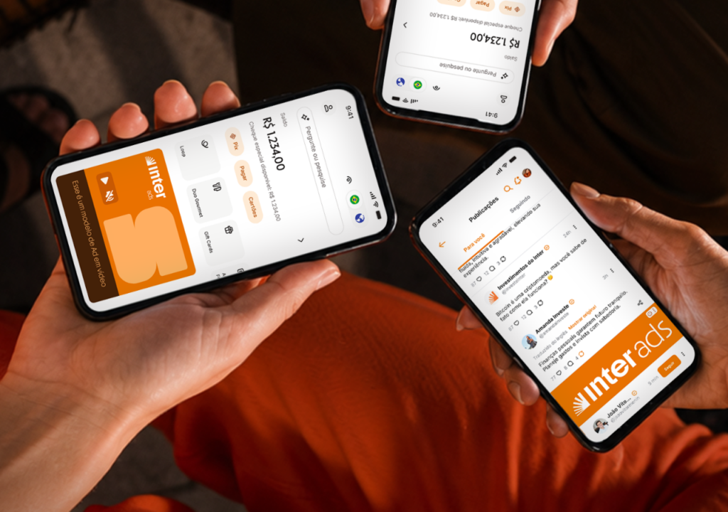 Inter lança Inter Ads para conectar marcas a 44 milhões de clientes Inter lança Inter Ads, plataforma de mídia em parceria com o Google para conectar marcas a 44 milhões de clientes do Super App.
