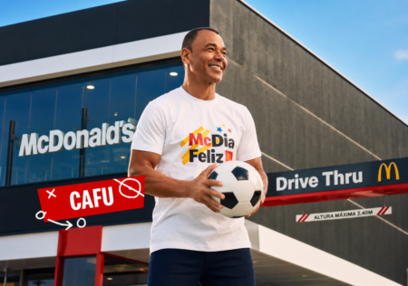 Cafu é o embaixador da 38ª edição do McDia Feliz 2026, com renda do Big Mac revertida a causas infantojuvenis.