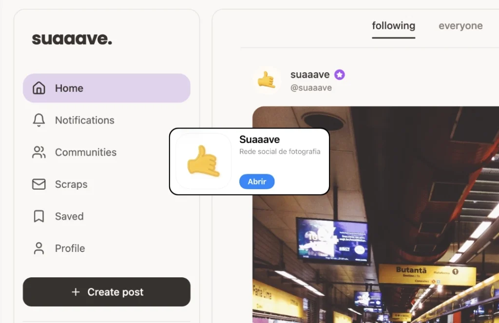 Suaaave é a nova rede social viralizada no Brasil 101. suaaave rede social