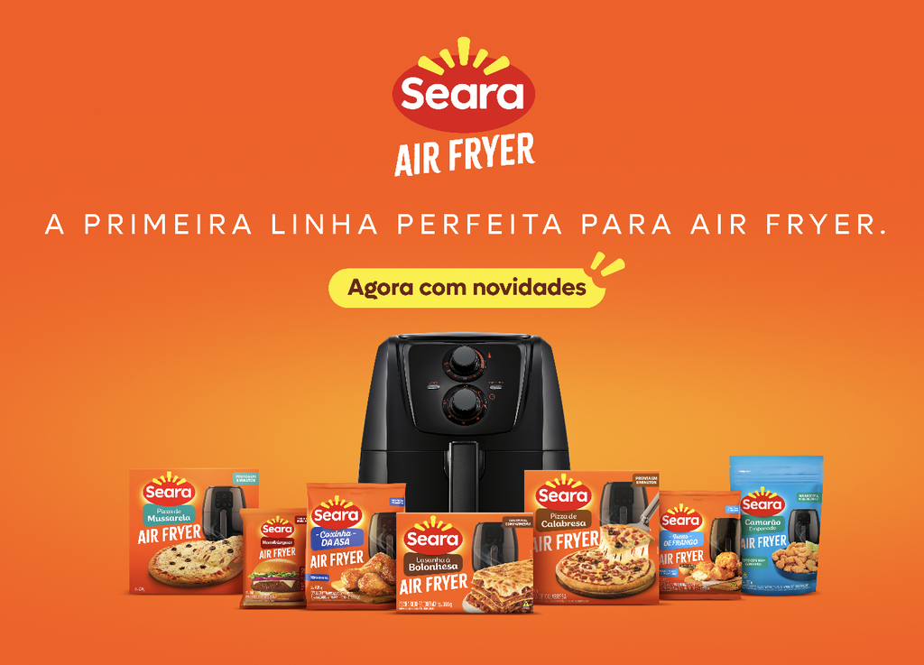 Seara Air Fryer estreia diante do Palco Mundo no Rir 2026 1 Seara Air Fryer estreia em espaço de 150 m² diante do Palco Mundo e integra ativações, lojas e distribuição de brindes no Rock in Rio.