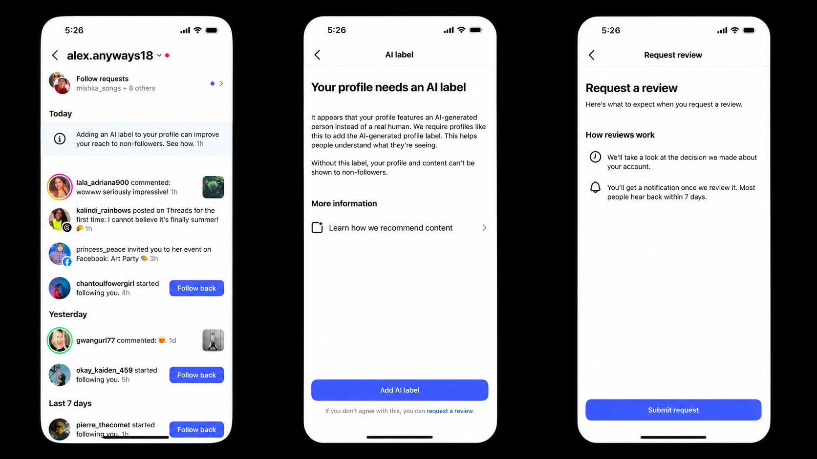 Instagram vai reduzir alcance de perfis de IA 5 ChatGPT Image 31 de ago. de 2026 17 06 46