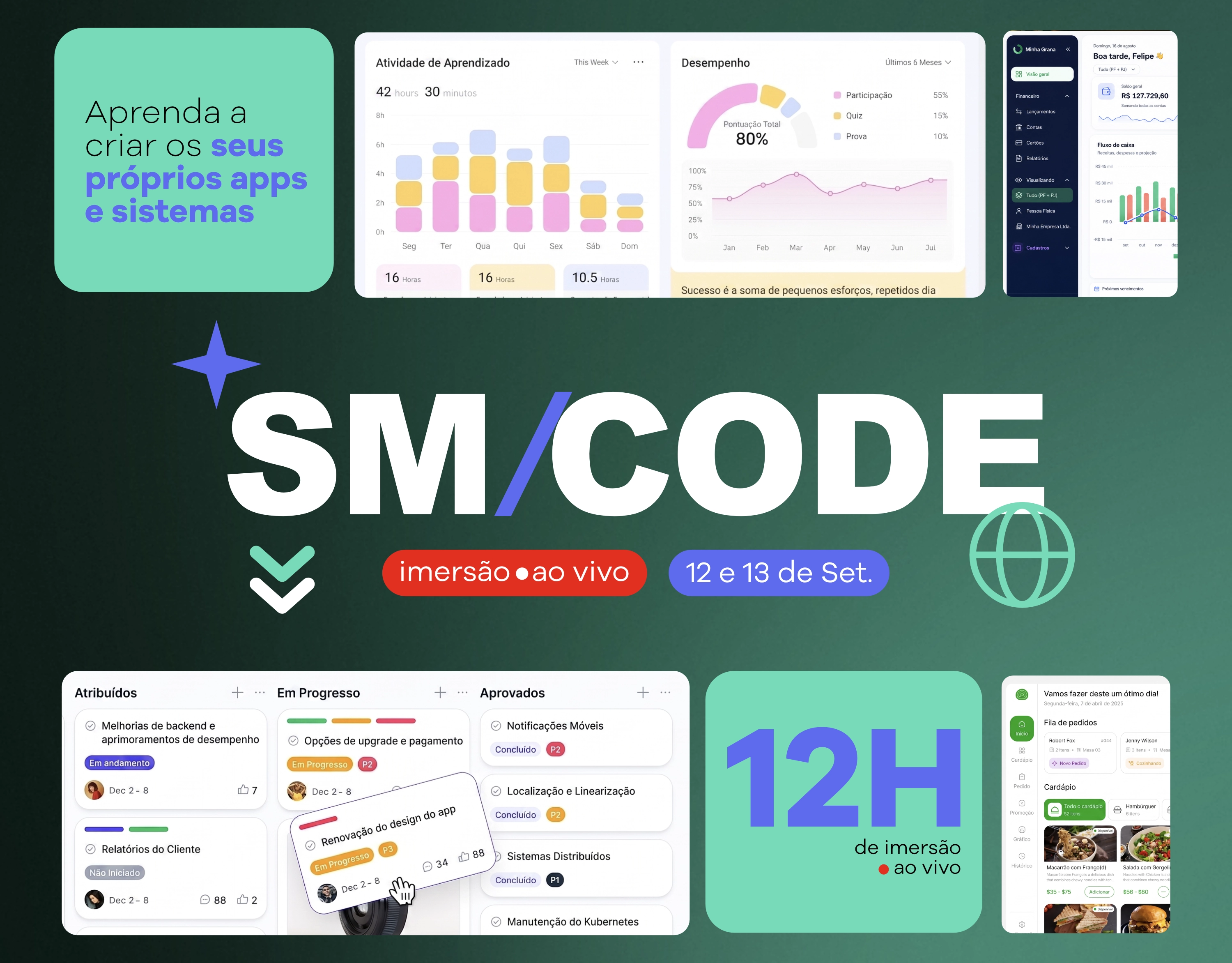 SM/CODE - imersao ao vivo 12 e 13 de Set
