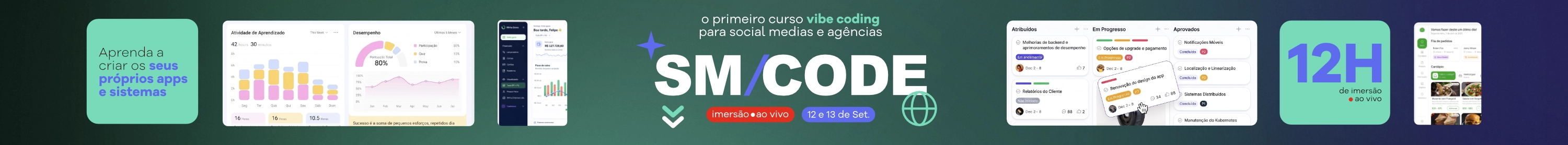SM/CODE - imersao ao vivo 12 e 13 de Set