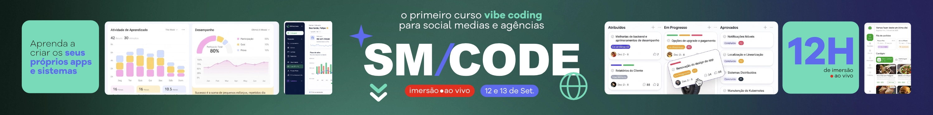 SM/CODE - imersao ao vivo 12 e 13 de Set