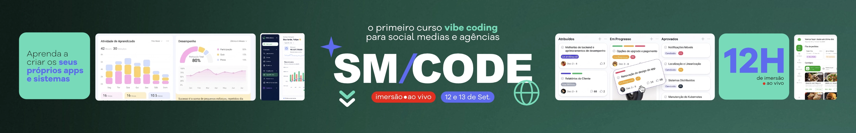 SM/CODE - imersao ao vivo 12 e 13 de Set