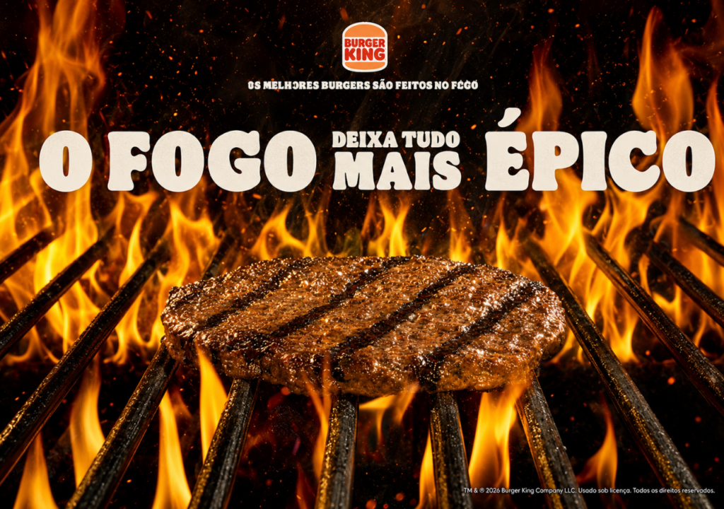 Burger King mostra que o fogo deixa tudo mais épico Burger King mostra em nova campanha global que o fogo deixa tudo mais épico, com tradição desde 1954.