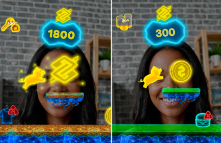 Educação financeira no TikTok vira game do BB Educação financeira no TikTok vira game do Banco do Brasil com quatro metas, obstáculos cotidianos e controle pela câmera do celular.