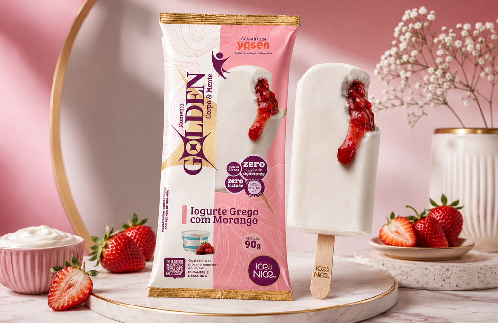 Picolé vitaminado terá 5 mil unidades em Barretos 1 Picolé vitaminado terá 5 mil unidades para degustação em Barretos. Produto da Yosen e Ice By Nice chega ao mercado em setembro.