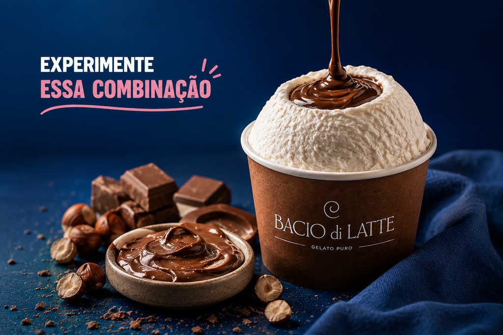 TIM e Bacio lançam promoção em 66 lojas de São Paulo com cobertura gratuita de gelato e teste da rede móvel por 30 dias.