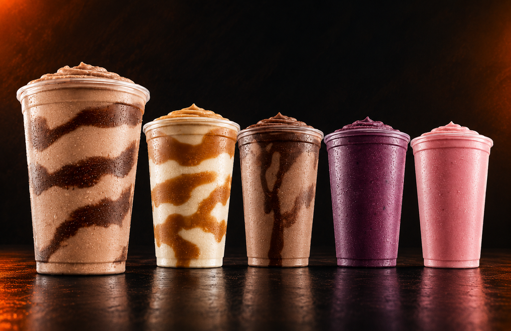 Shakes proteicos do Giraffas oferecem até 40 g de proteína e chegam a quiosques de sobremesas e unidades do Caffé Giraffas.