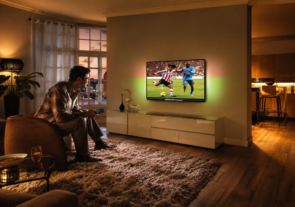 Smart TVs Samsung somam 3,6 bi de horas na Copa 1 Smart TVs somam 3,6 bi de horas na Copa 2026, segundo Samsung Ads, que também aponta interesse de 67% pela Copa Feminina 2027.