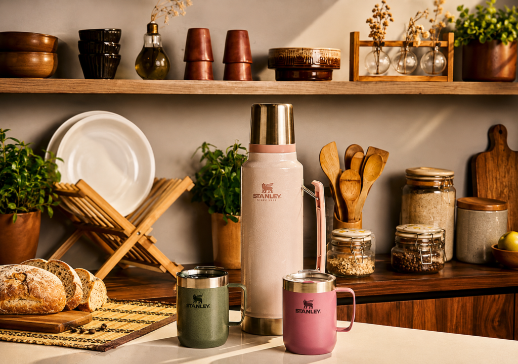 Ideal Mate, nova versão da Mate System da Stanley 1913, tem tampa que vira cuia térmica.