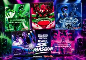 Trident leva a plataforma "Que se Masque" e embalagens exclusivas para o Rock in Rio 2026, com Maluma como protagonista.