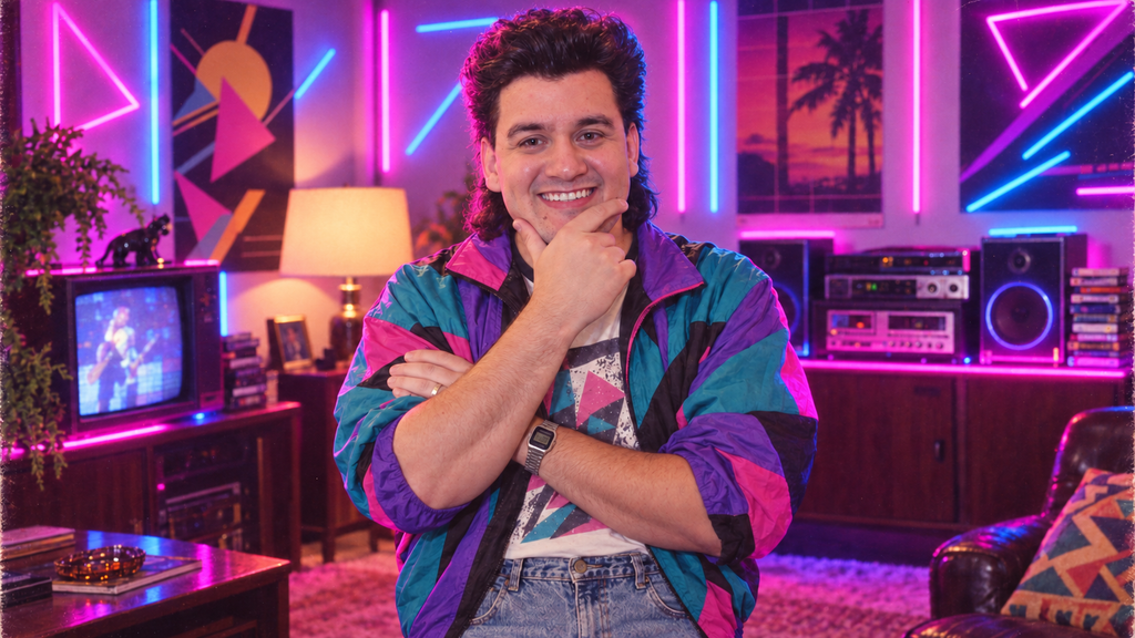 Trend Anos 80: Tutorial completo de como fazer 1 Anos 80 Neon