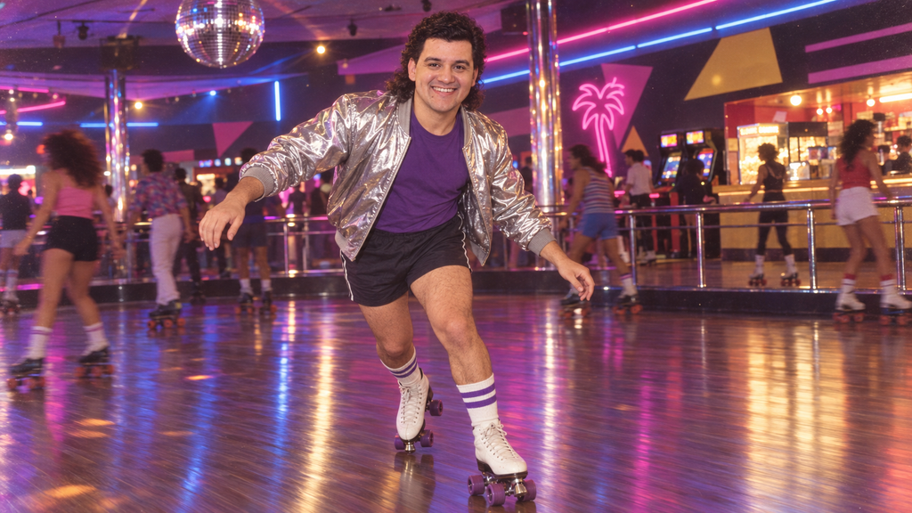 Trend Anos 80: Tutorial completo de como fazer 9 Anos 80 Patins