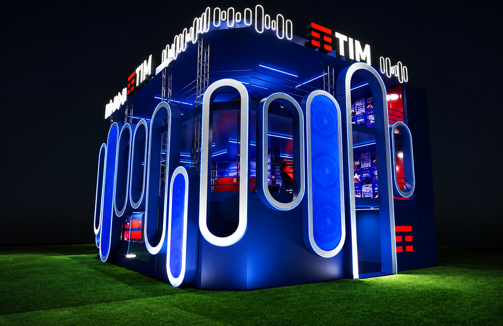Principais Brindes e Stands do Rock in Rio 2026 21 TIM Stand Rock In Rio