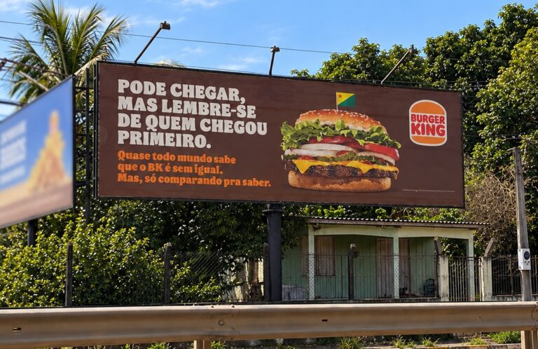 Burger King está zoando a chegada do McDonald's no Acre